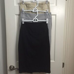 Bundle of three Express pencil skirts